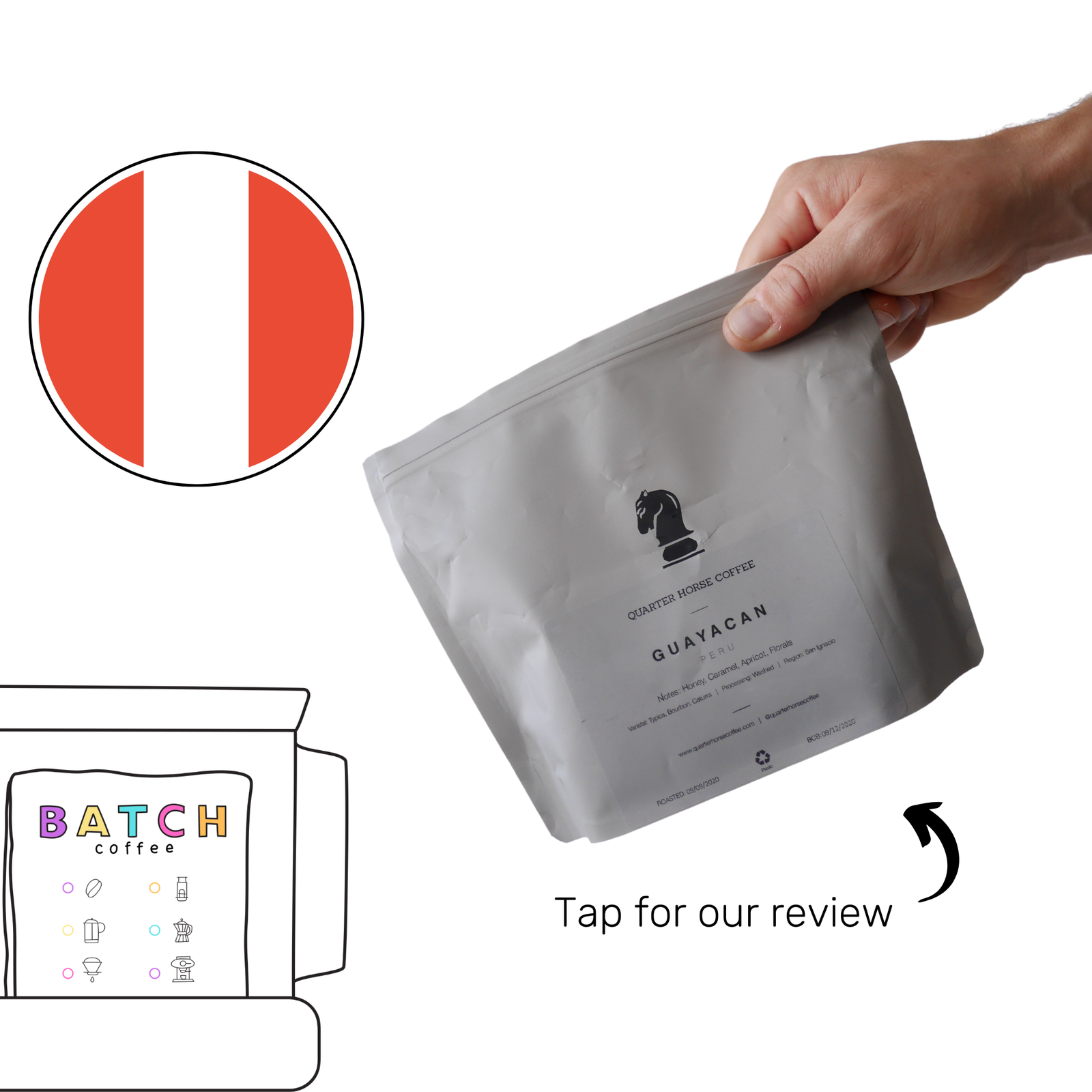 Quarter Horse Coffee Roaster | Guayacan | Peru. (Copy)