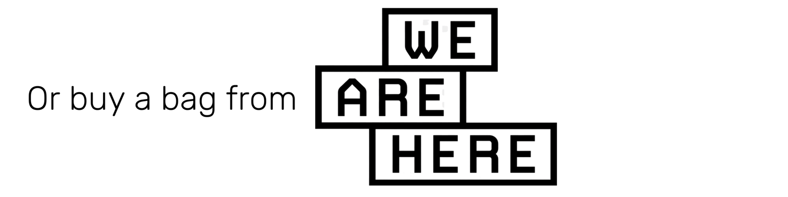 We are Here Online Shop (Copy)
