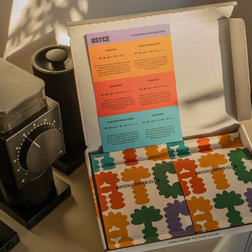 Batch coffee Subscription box Batch coffee Subscription box