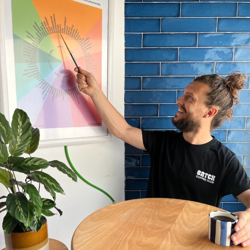 CoffeeFlavourWheelTom Batch Coffee Flavour Wheel