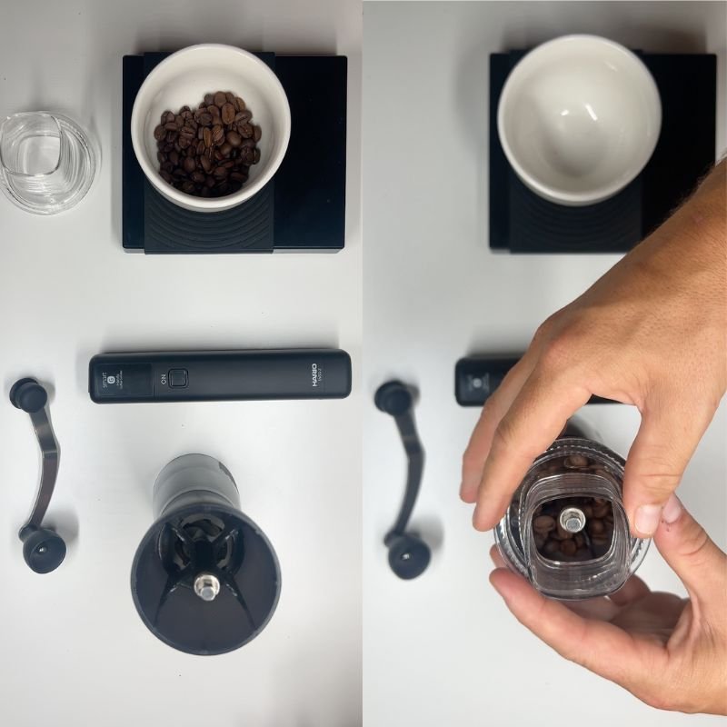 Hario Solo Portable Electric Coffee Grinder 3 HarioElectroSolominimill Hario Solo Portable Electric Coffee Grinder