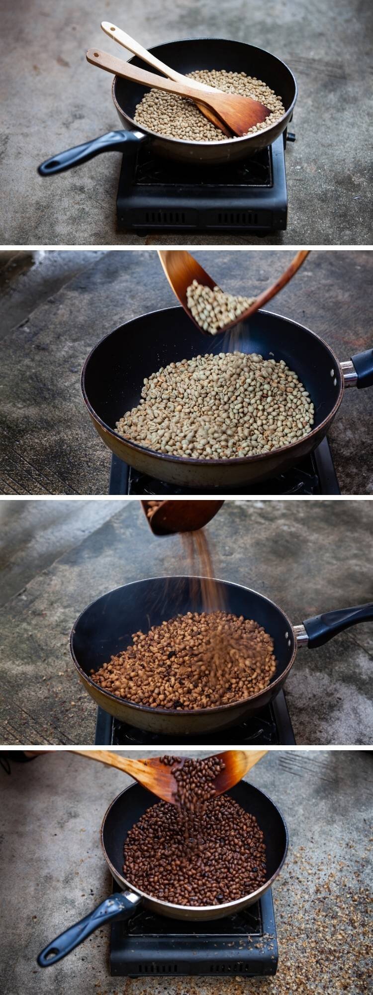 Roast Coffee in Pan | Home Coffee Roasters Online.