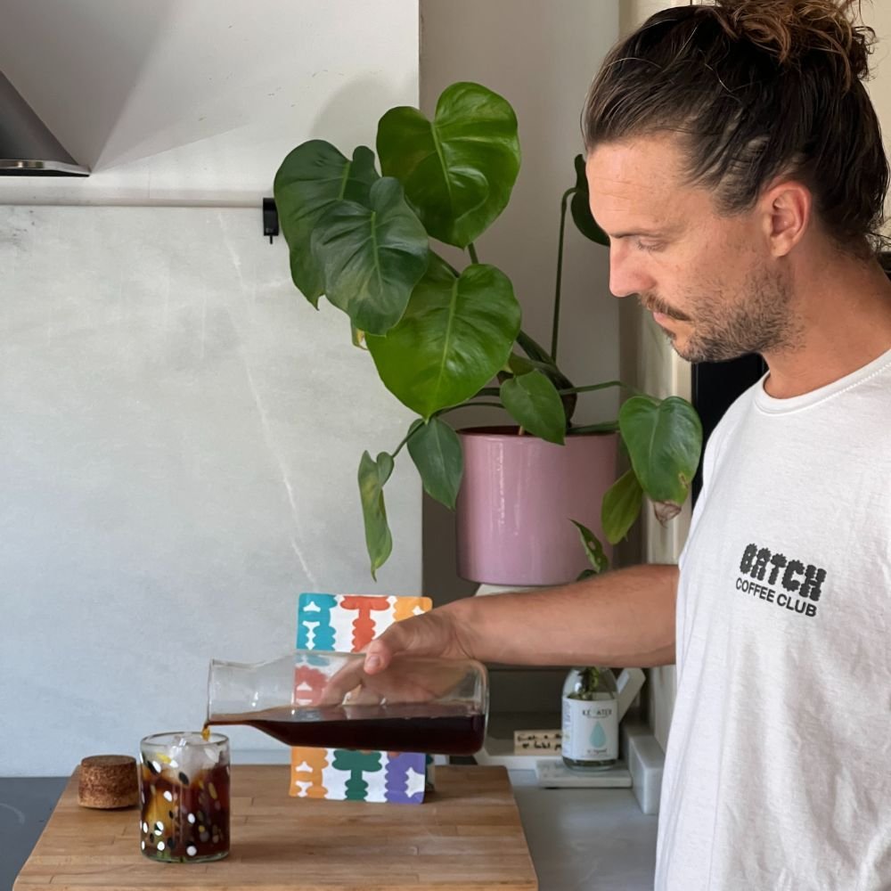 TomMakingColdBrewatHome How To Make Cold Brew Coffee