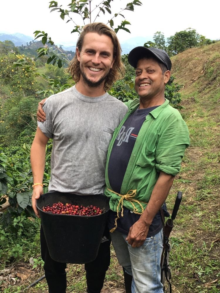 Tom Saxon Coffee Expert Colombia farm