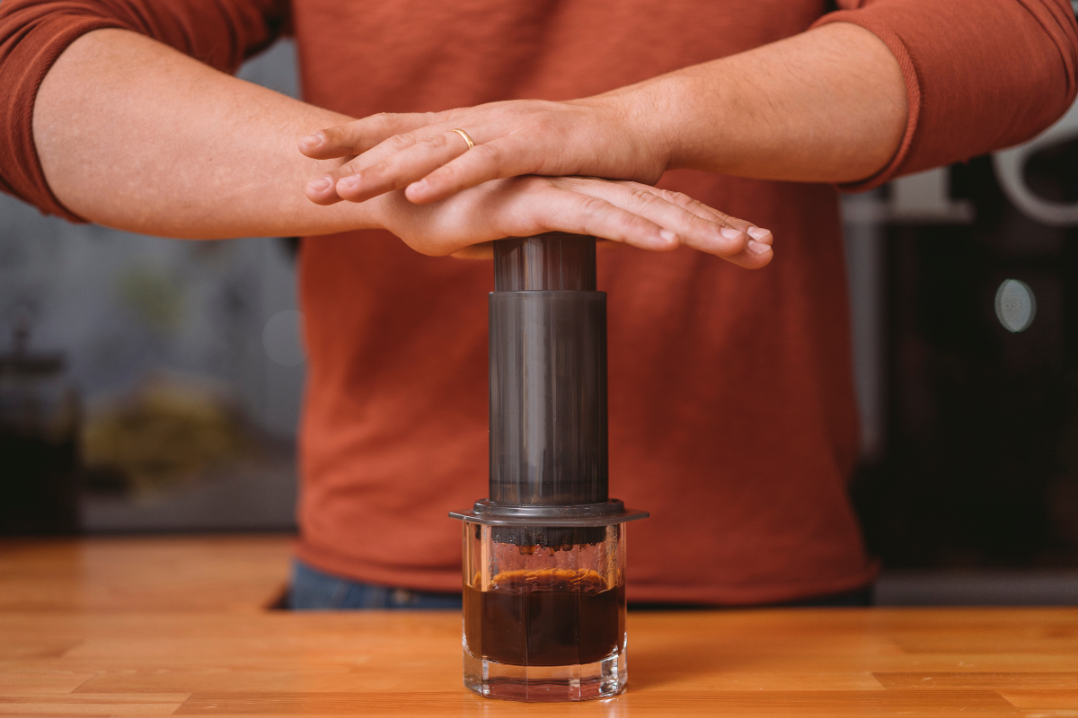 Aeropress Grind Size 3 grind coffee for Aeropress