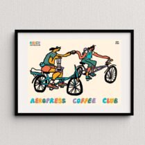 Aeropress Coffee Print Frame 2