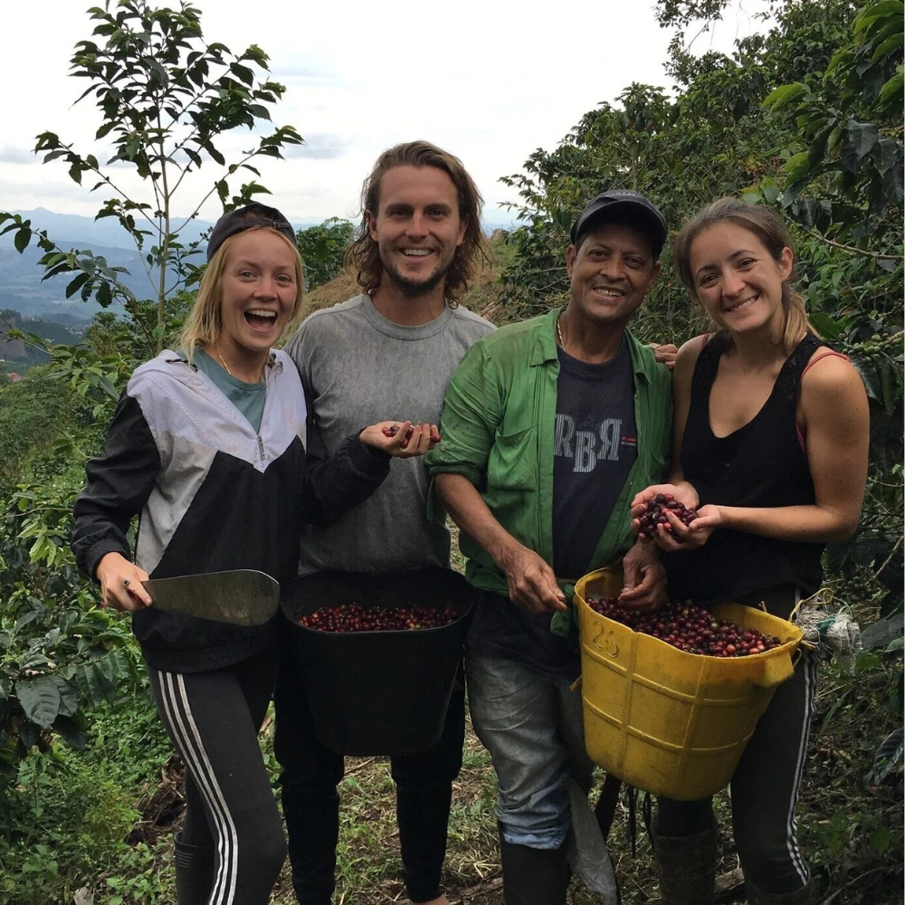 Tom and Laura founders of Batch Coffee Club
