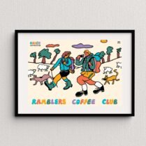 Ramblers Coffee Print 1