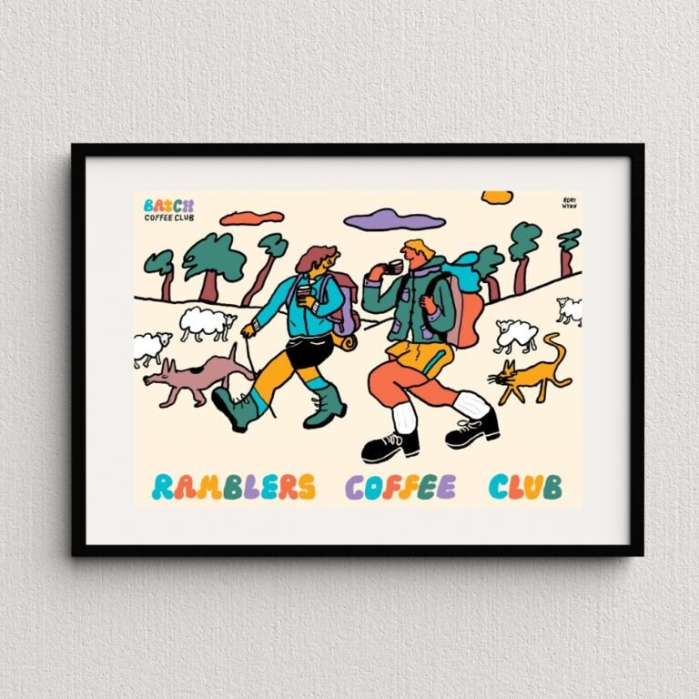 Ramblers Coffee Print 1
