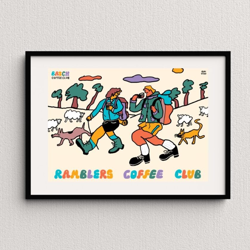 Ramblers Coffee Print 1